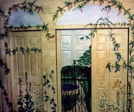 Decorative Mural Door Painting York Wyndham Hills