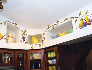 Handpainted Decorative Painting Kitchen Accent Bel Air Churchville