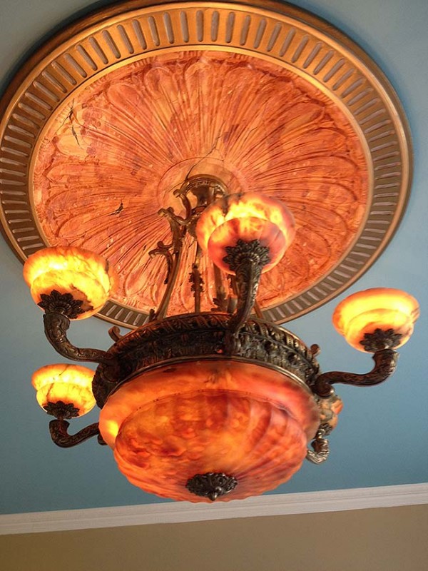 Faux Alabaster Dome Design 2 Finish, LLC